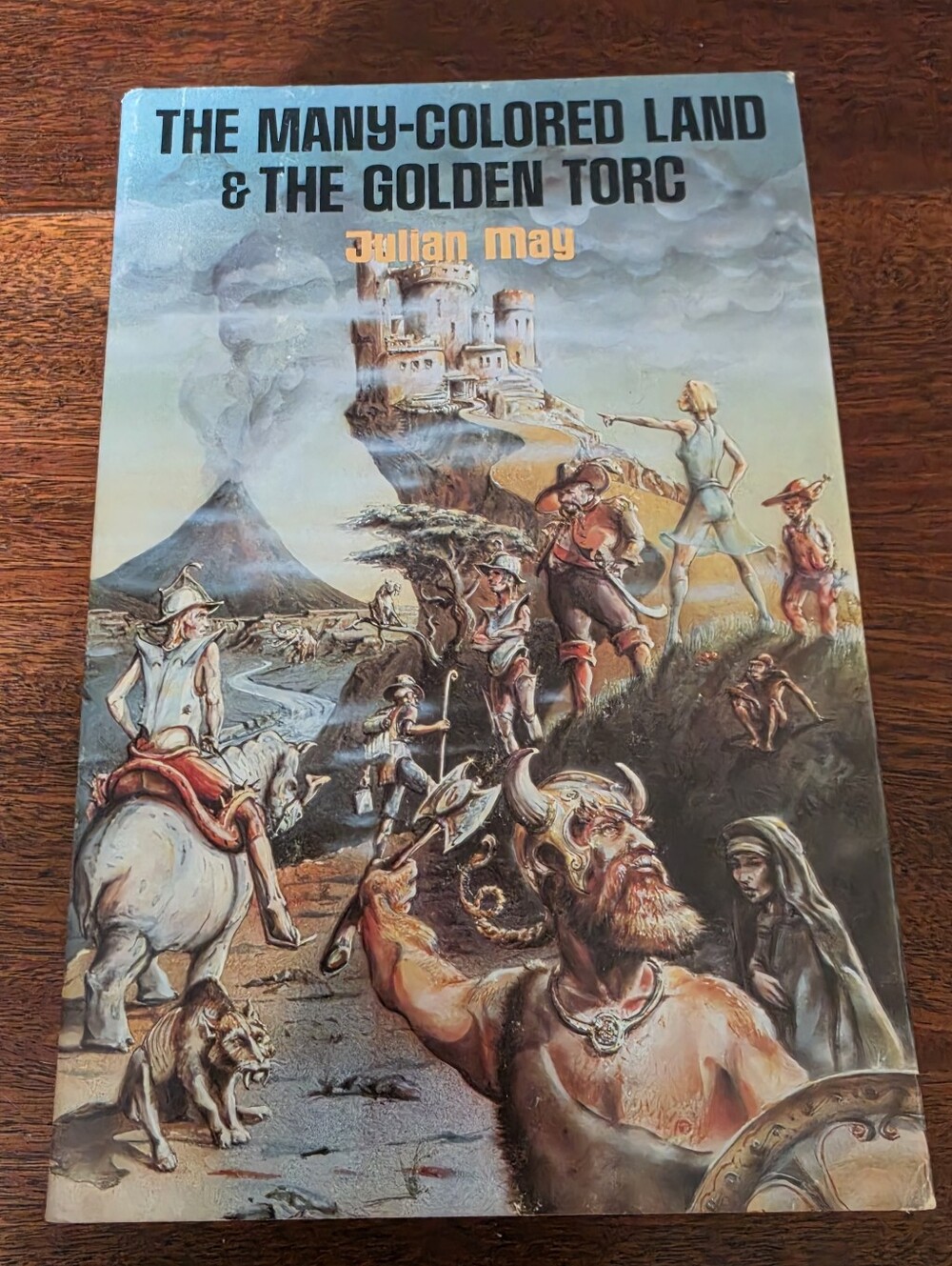 The Many Colored Land & The Golden Torc by Julian May Hardcover Book
